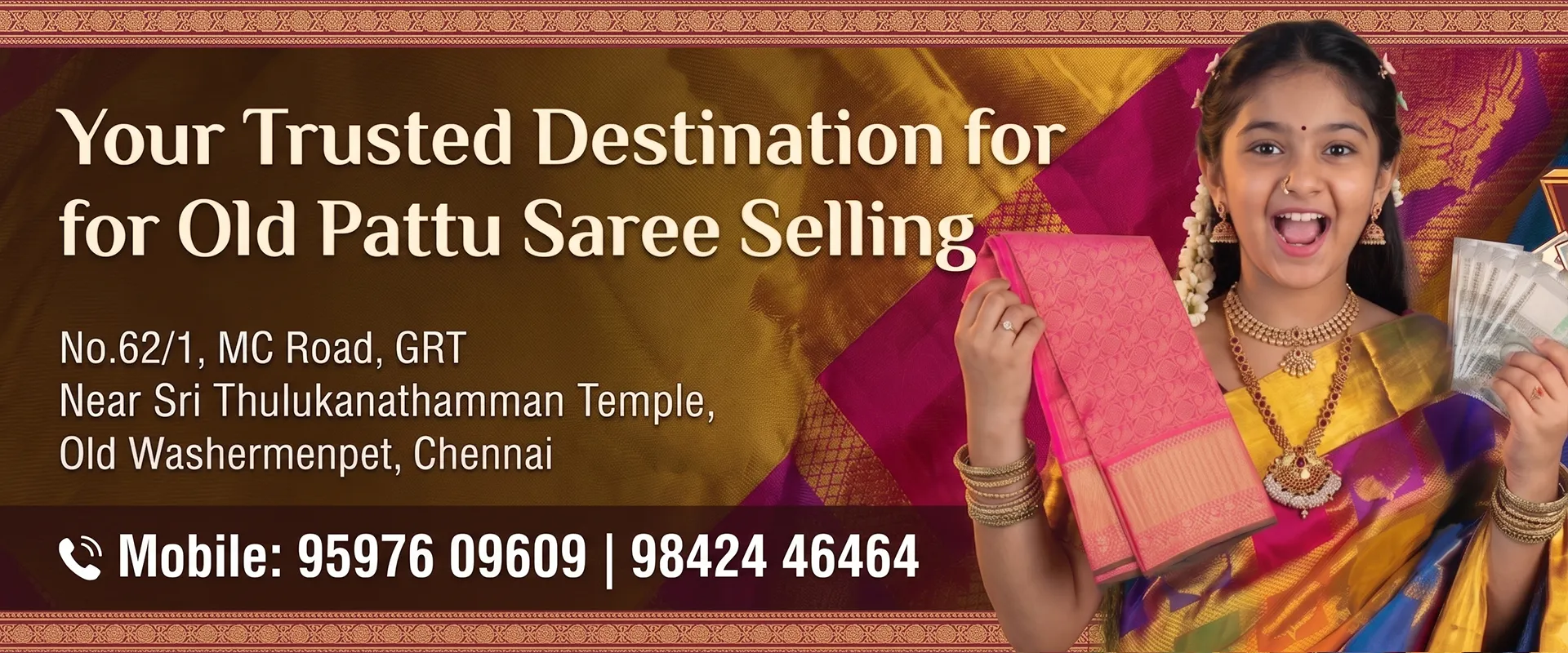 Best Old Pattu Saree Buyers Chennai