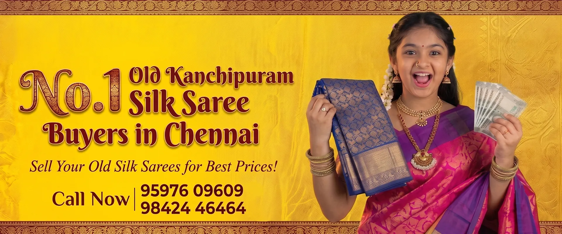 Cash for Old Silk Sarees in Chennai