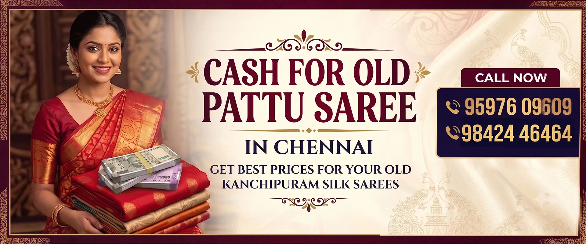 Sri Balaji Pattu Centre Chennai - Old Silk Saree Buyers